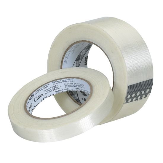 Picture of 3M 8934 Strapping Tape, 2in x 60 Yd., Clear, Case Of 24 Rolls