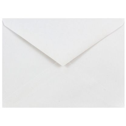 Picture of JAM Paper Booklet Invitation Envelopes, A6, Gummed Seal, Regular White, Pack Of 25