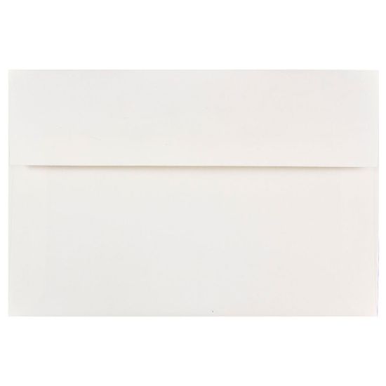 Picture of JAM Paper Booklet Invitation Envelopes, A8, Gummed Seal, White, Pack Of 25