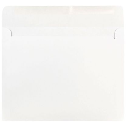 Picture of JAM Paper Booklet Envelopes, #9, Gummed Seal, White, Pack Of 25