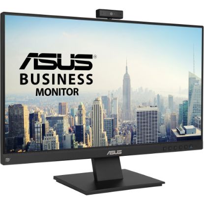 Picture of Asus BE24EQK 24in Class Webcam Full HD LCD Monitor - 16:9 - Black - 23.8in Viewable - In-plane Switching (IPS) Technology - WLED Backlight - 1920 x 1080 - 16.7 Million Colors - 300 Nit Maximum - 5 ms - GTG Refresh Rate - Speakers - HDMI - VGA - DisplayPor