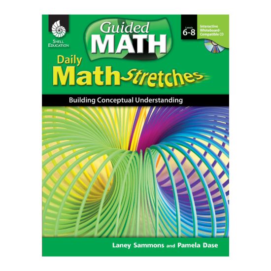 Picture of Shell Education Daily Math Stretches: Building Conceptual Understanding, Grades 6 - 8