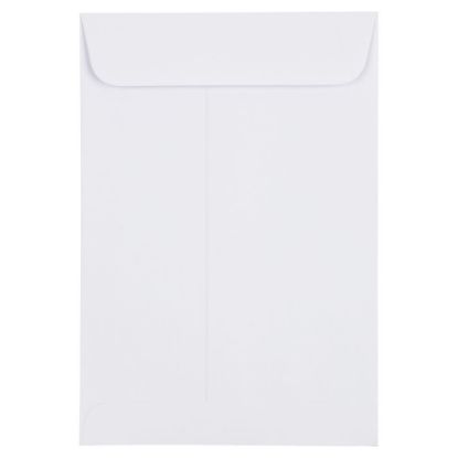 Picture of JAM PAPER 1 Scarf Open End Catalog Envelopes, 4 5/8 x 6 3/4, White, 25/Pack