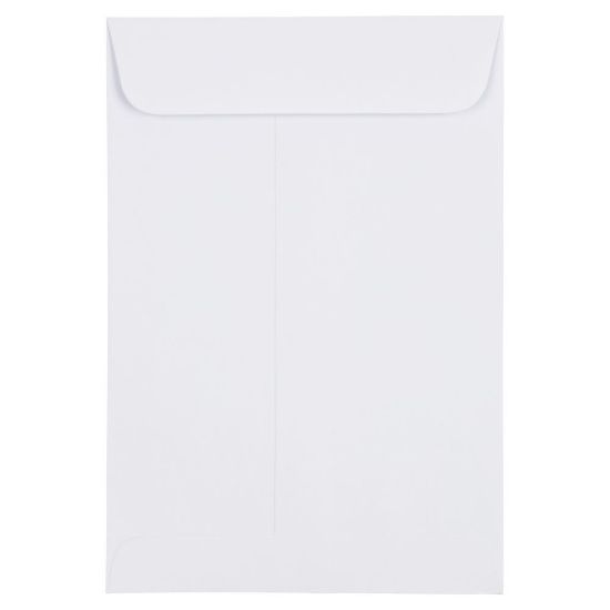 Picture of JAM PAPER 1 Scarf Open End Catalog Envelopes, 4 5/8 x 6 3/4, White, 25/Pack