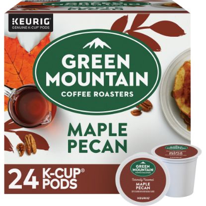 Picture of Green Mountain Coffee Single-Serve K-Cups, Light Roast, Maple Pecan, Box Of 24 K-Cups