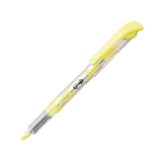 Picture of Pentel 24/7 Highlighters, Pack Of 12, Chisel Point, Yellow Ink