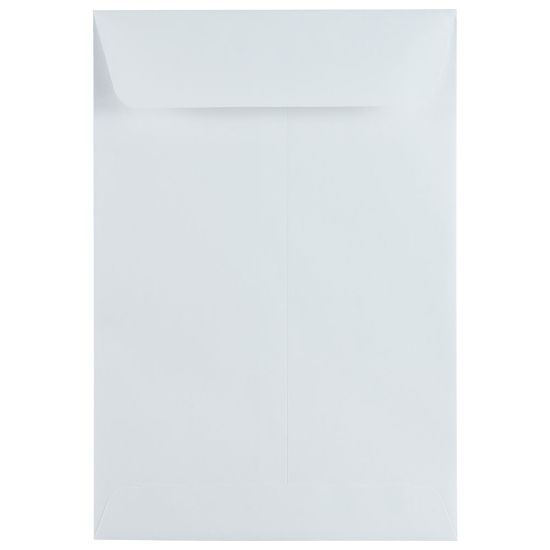 Picture of JAM Paper Open-End 6 1/2in x 9 1/2in Catalog Envelopes, Gummed Seal, White, Pack Of 25