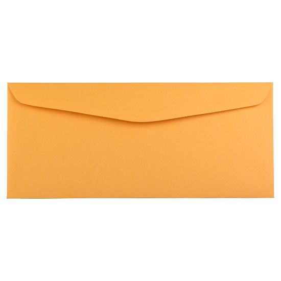 Picture of JAM PAPER #14 Recycled Envelopes, 5 x 11 1/2, Brown Kraft Manila, 25/Pack