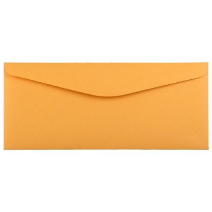 Picture of JAM PAPER #11 Recycled Envelopes, 4 1/2 x 10 3/8, Brown Kraft Manila, 25/Pack