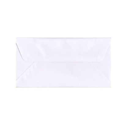 Picture of JAM PAPER #16 Commercial Envelopes With Wallet Flap, 6in x 12in, White, Pack Of 25