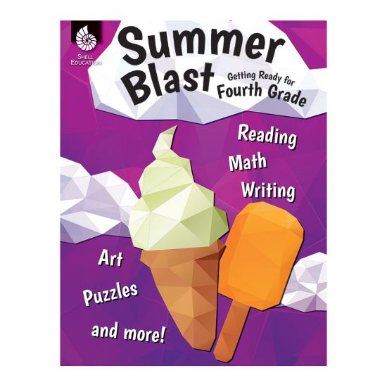 Picture of Shell Education Summer Blast Activity Book, Getting Ready For Grade 4