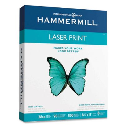 Picture of Hammermill Pro Multi-Use Printer & Copy Paper, White, Letter (8.5in x 11in), 500 Sheets Per Ream, 28 Lb, 98 Brightness