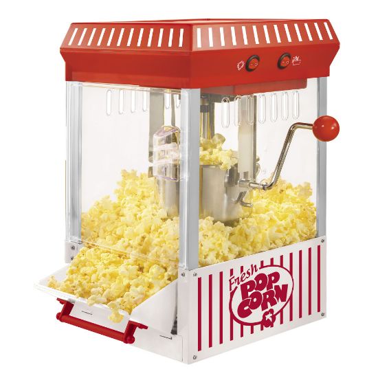 Picture of Nostalgia Electrics KPM200 Kettle Popcorn Maker, Red