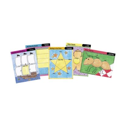 Picture of Barker Creek Chart Set, Graphic Organizer 1, 17in x 22in, Grades 2+, Pack Of 10