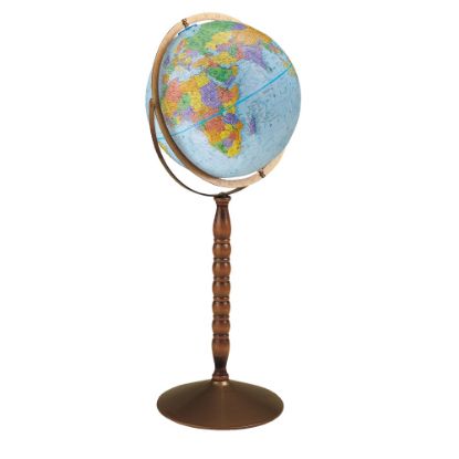 Picture of Replogle Treasury Floor Model Globe, 32in x 12in