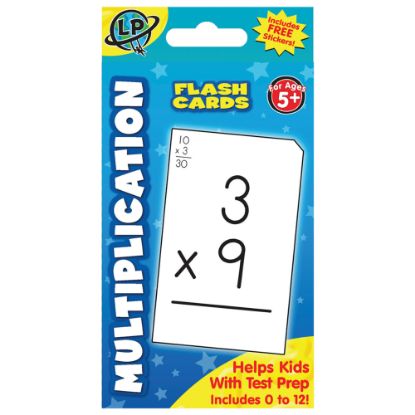 Picture of Learning Playground Flash Cards, Multiplication, Pack Of 55