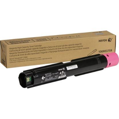 Picture of Xerox Original High Yield Laser Toner Cartridge - Magenta - 1 Each - 10100 Pages