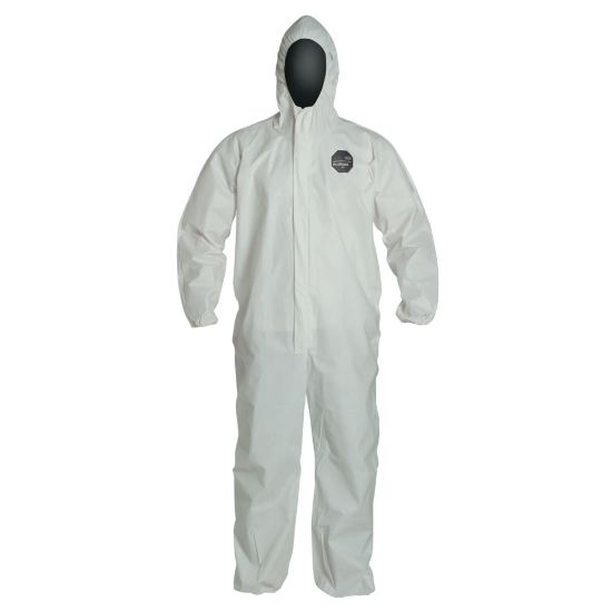 Picture of DuPont ProShield NexGen Coveralls With Attached Hood, XXL, White, Pack Of 25