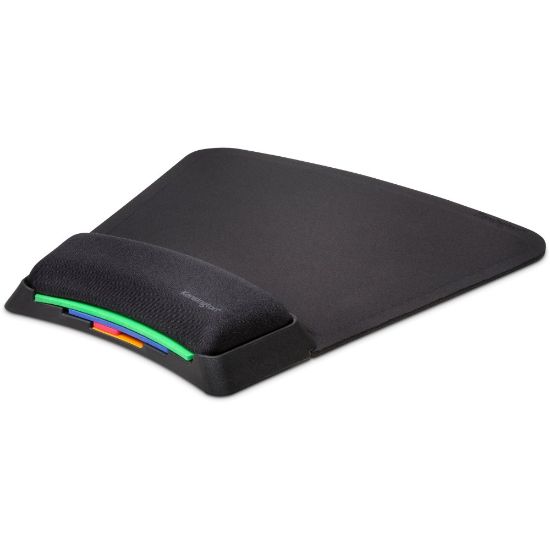 Picture of Kensington SmartFit Mouse Pad - Black - Gel - Stain Resistant, Odor Resistant, Skid Proof