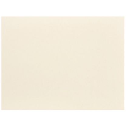 Picture of JAM Paper Blank Note Cards, 4 1/4in x 5 1/2in, Ivory, Pack Of 100