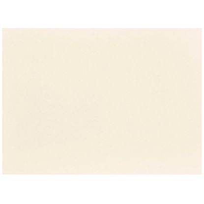 Picture of JAM Paper Blank Note Cards, 5 1/8in x 7in, Ivory, Pack Of 100