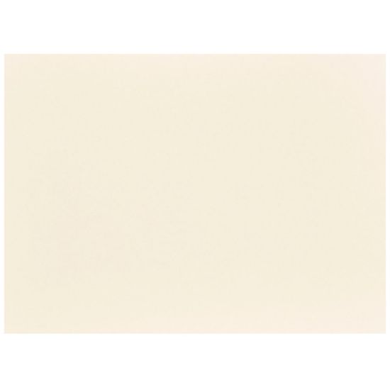 Picture of JAM Paper Blank Note Cards, 5 1/8in x 7in, Ivory, Pack Of 100