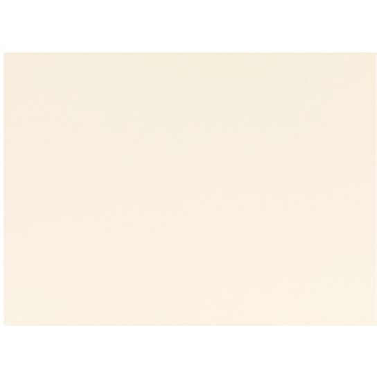 Picture of JAM Paper Note Cards, 4 5/8in x 6 1/4in, Ivory, Pack Of 100