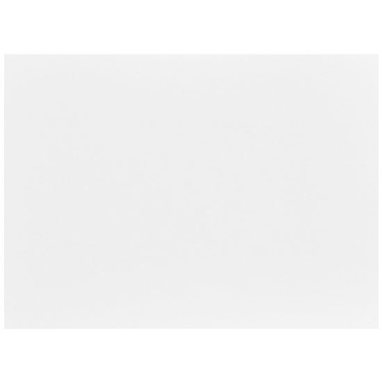 Picture of JAM Paper Blank Note Cards, 5 1/8in x 7in, White, Pack Of 100