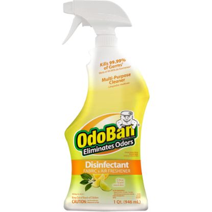 Picture of OdoBan Odor Eliminator Disinfectant Spray, Citrus Scent, 32 Oz Bottle