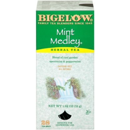 Picture of Bigelow Mint Medley Tea Bags, Box Of 28