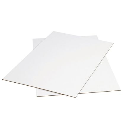 Picture of Partners Brand Corrugated Sheets, 48in x 48in, White, Pack Of 5