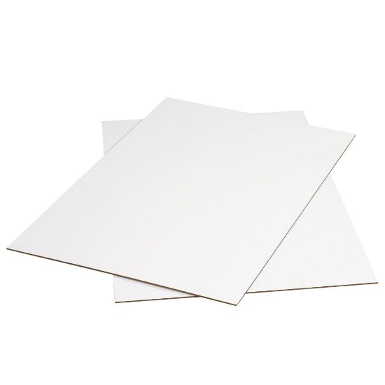 Picture of Partners Brand Corrugated Sheets, 48in x 48in, White, Pack Of 5