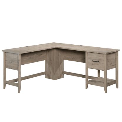 Picture of Sauder Summit Station 59inW L-Shaped Corner Desk, Laurel Oak