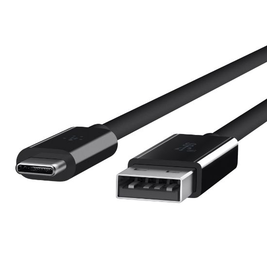 Picture of BELKIN 3.1 USB-A to USB-C Cable, 3ft, Black