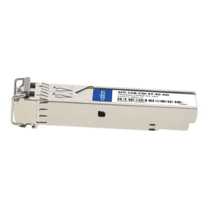 Picture of AddOn - SFP (mini-GBIC) transceiver module - GigE - 1000Base-CWDM - LC single-mode - up to 24.9 miles - 1470 nm - TAA Compliant