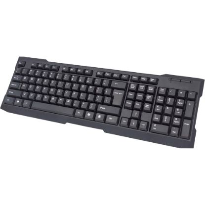 Picture of Manhattan 3434718 USB Enhanced Keyboard, Black