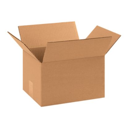 Picture of Partners Brand Corrugated Boxes 11 1/4in x 8 3/4in x 8in, Kraft, Bundle of 25