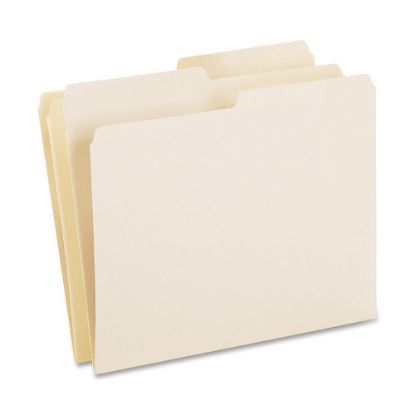 Picture of Oxford 1/2-Cut File Folders, Letter Size, Manila, Box Of 100