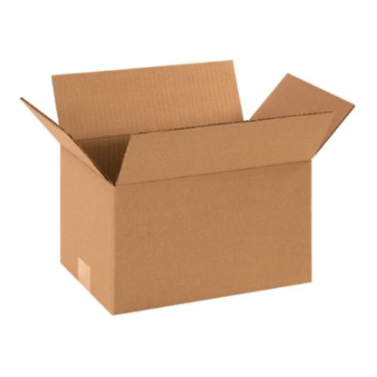 Picture of Partners Brand Corrugated Boxes 12in x 8in x 7in, Kraft, Bundle of 25