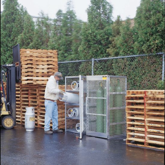 Picture of Justrite Cylinder Storage Locker, 5 - 10 Cylinders