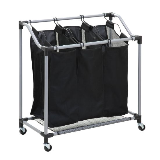 Picture of Honey-Can-Do Elite Triple Sorter, Extra Large Size, Black