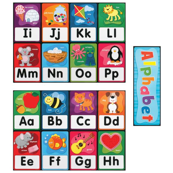 Picture of Carson-Dellosa Quick Stick Alphabet Bulletin Board