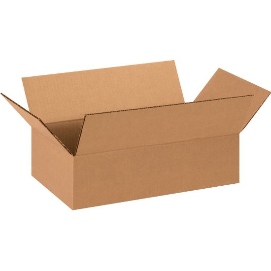 Picture of Partners Brand Corrugated Boxes 14in x 8in x 4in, Bundle of 25