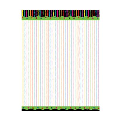 Picture of Barker Creek Computer Paper, 8 1/2in x 11in, Neon Stripe, Pack Of 50 Sheets