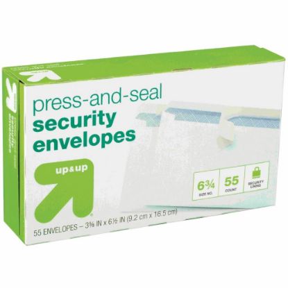 Picture of Mead Press-it No. 6 Security Envelopes - Security - #6 3/4 - Peel & Seal - 55 / Box - White