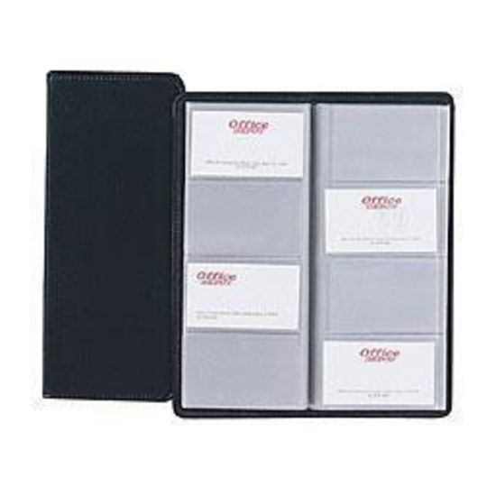 Picture of Hazel Westport Card File, 10 3/8in x 4 1/4in, Black