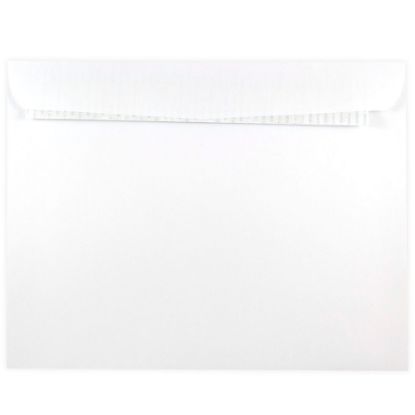 Picture of JAM Paper Booklet Envelopes, 10in x 13in, Peel & Seal Closure, White, Pack Of 25 Envelopes