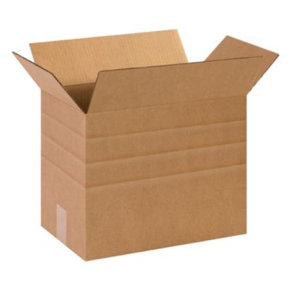 Picture of Partners Brand Multi-Depth Corrugated Boxes 14 1/2in x 8 3/4in x 12in, Bundle of 25