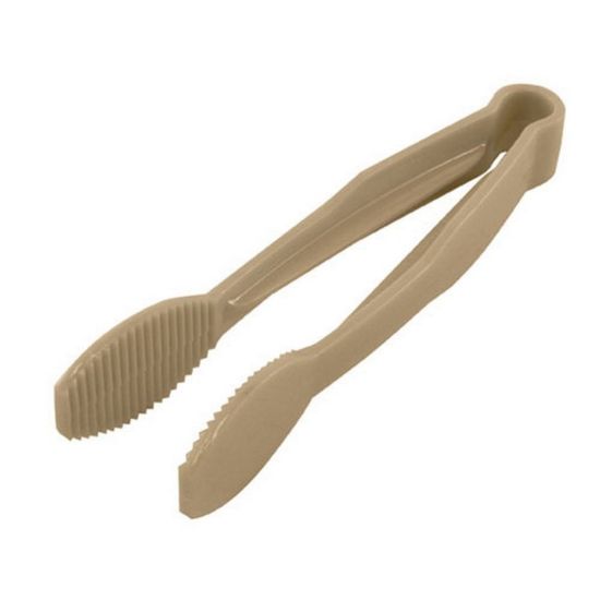 Picture of Cambro Camwear Polycarbonate Plastic Tongs, 6in, Beige