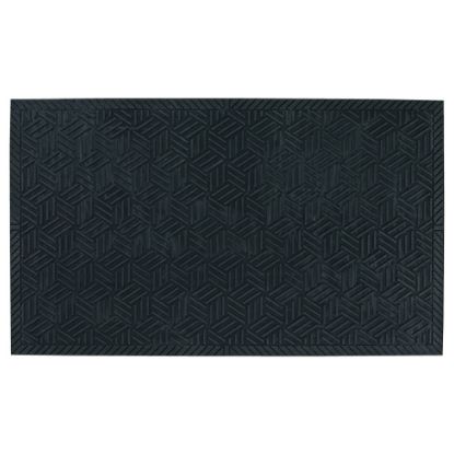 Picture of M+A Matting SuperScrape Plus Floor Mat, 48in x 72in, Black